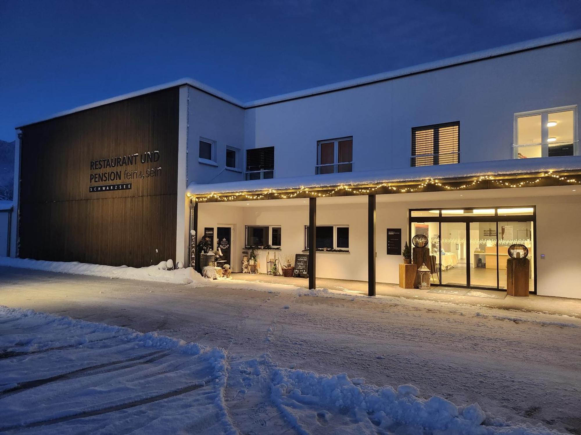 Bad-Schwarzsee Pension Fein & Sein מראה חיצוני תמונה